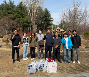 도시바 일렉트로닉스 코리아, 매헌 시민의 숲 공원돌보미 활동 진행